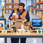 Liquidation Merchandise Conditions Explained Reseller examining liquidation merchandise in different condition grades